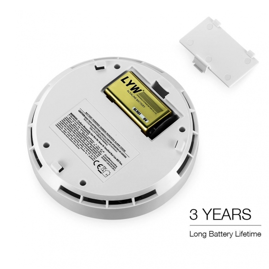 Battery Operated Carbon Monoxide Alarm (CO Alarm)